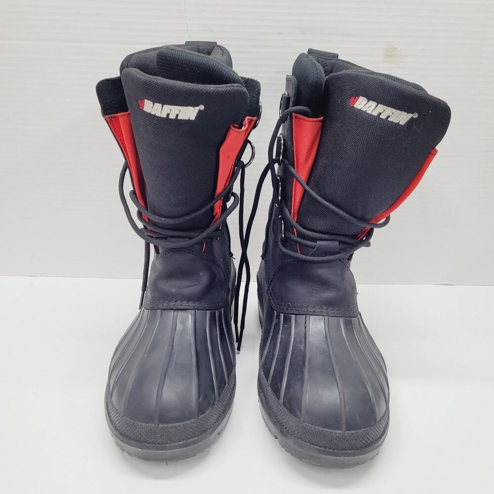 Women's Baffin Cambrian Snow Winter Boots Black Size 8 Made in Canada